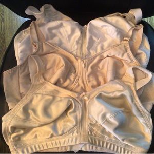 Bra’s 3 Amoena Mastectomy Pocket Bra’s Size 42D